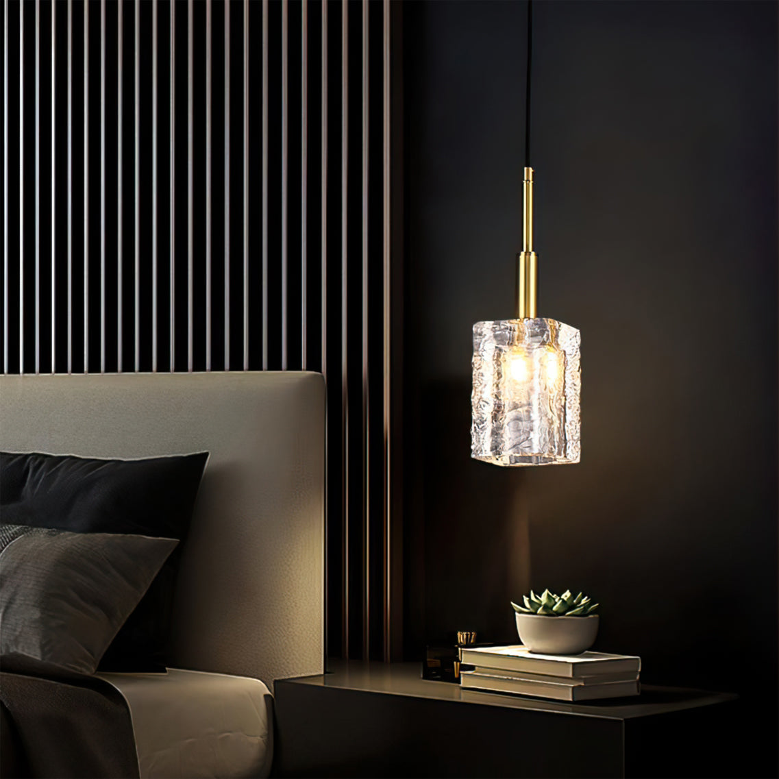 FENWICK CRYSTAL DROPLET HANGING LIGHT