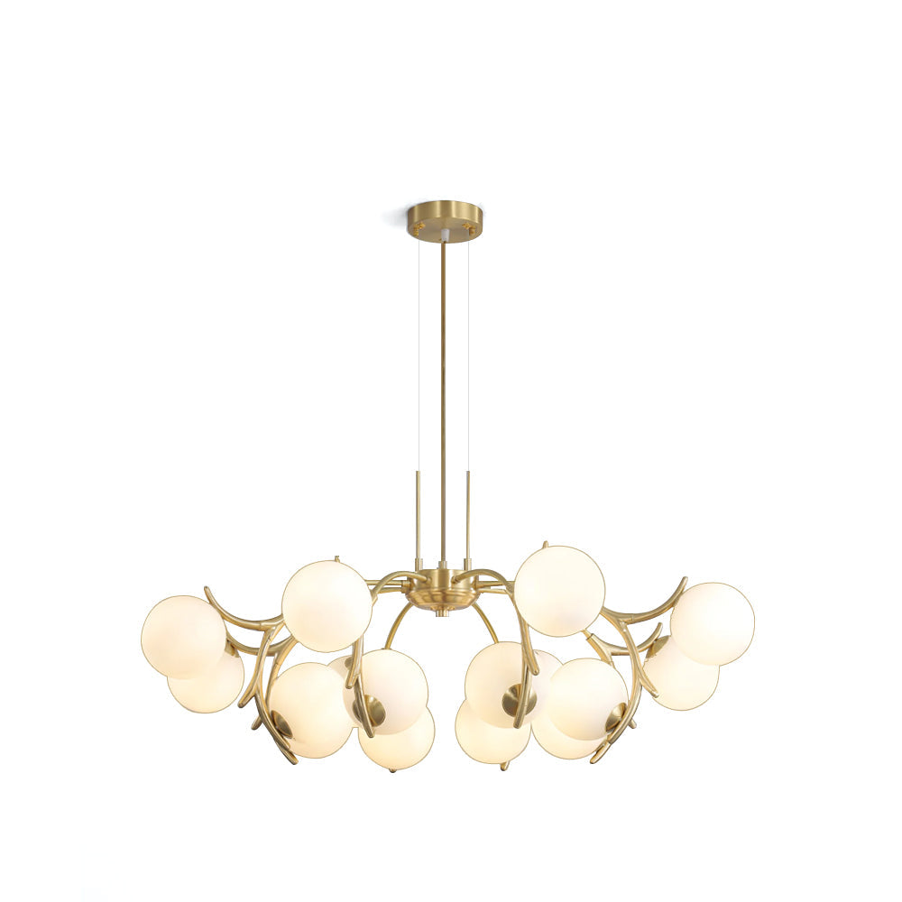 FENWICK CRYSTAL DRAPE CHANDELIER