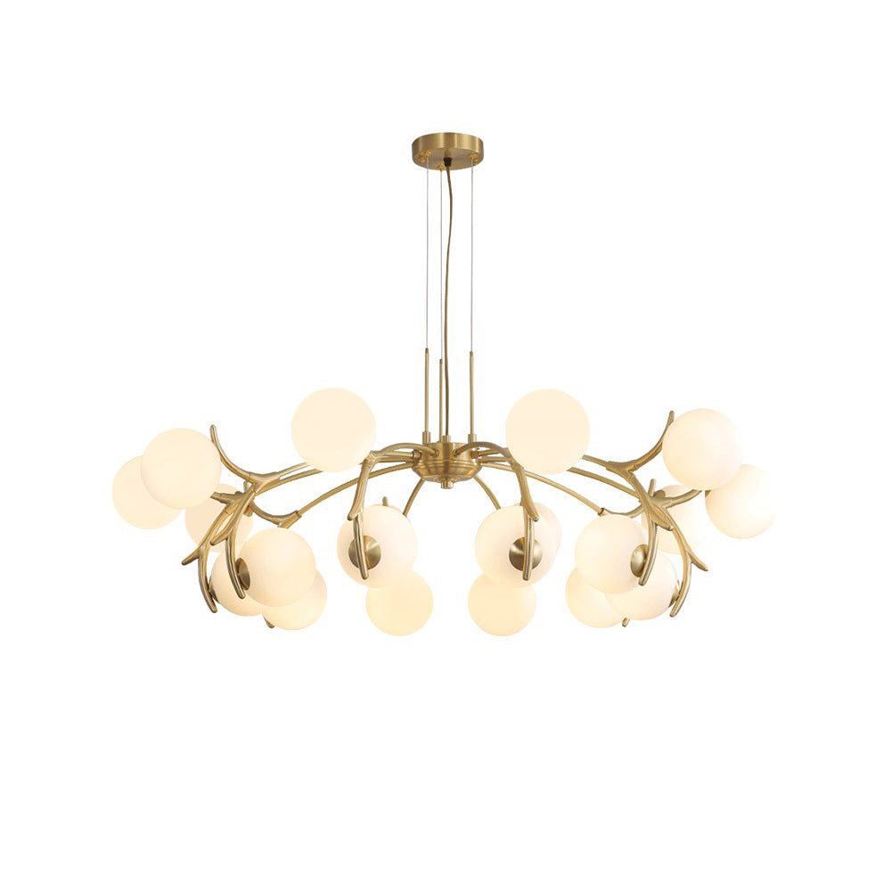 FENWICK CRYSTAL DRAPE CHANDELIER