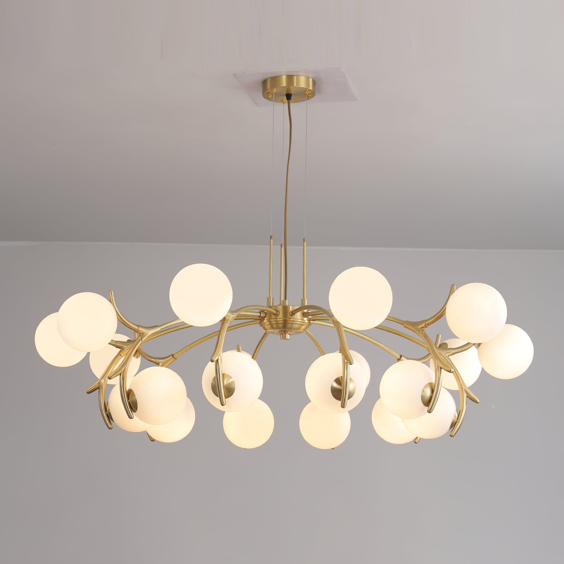 FENWICK CRYSTAL DRAPE CHANDELIER