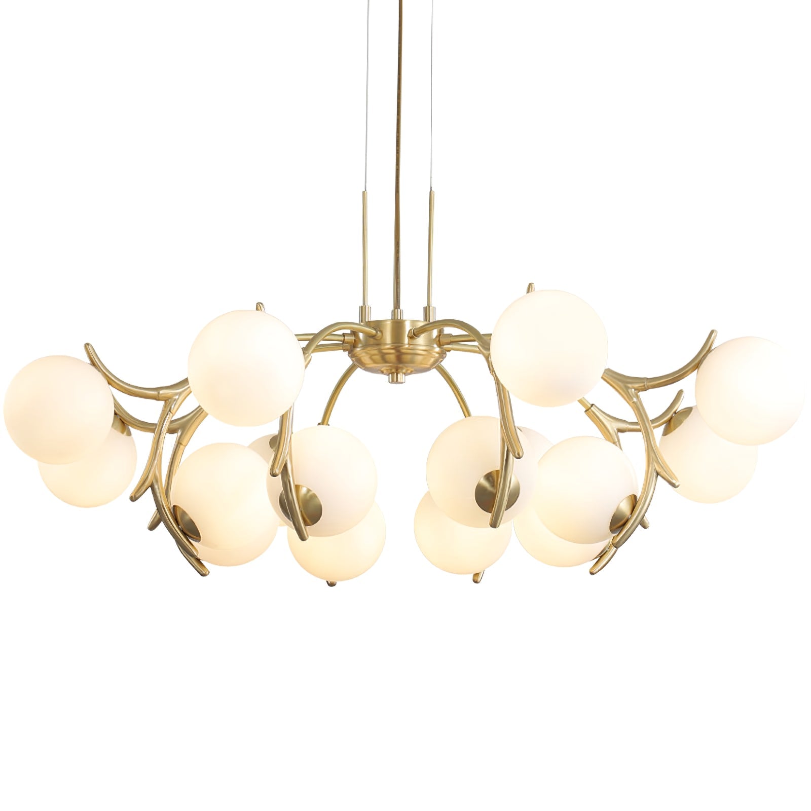 FENWICK CRYSTAL DRAPE CHANDELIER