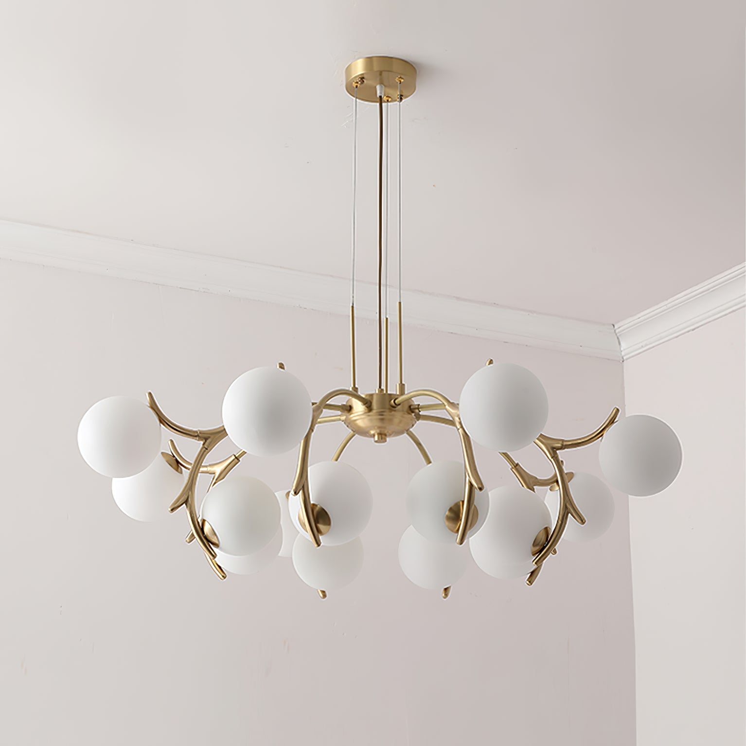FENWICK CRYSTAL DRAPE CHANDELIER