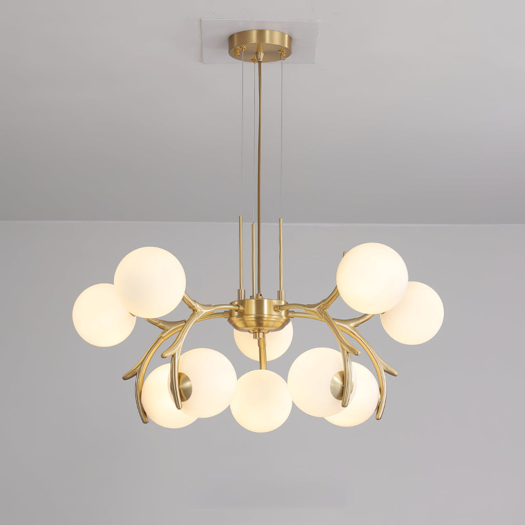 FENWICK CRYSTAL DRAPE CHANDELIER