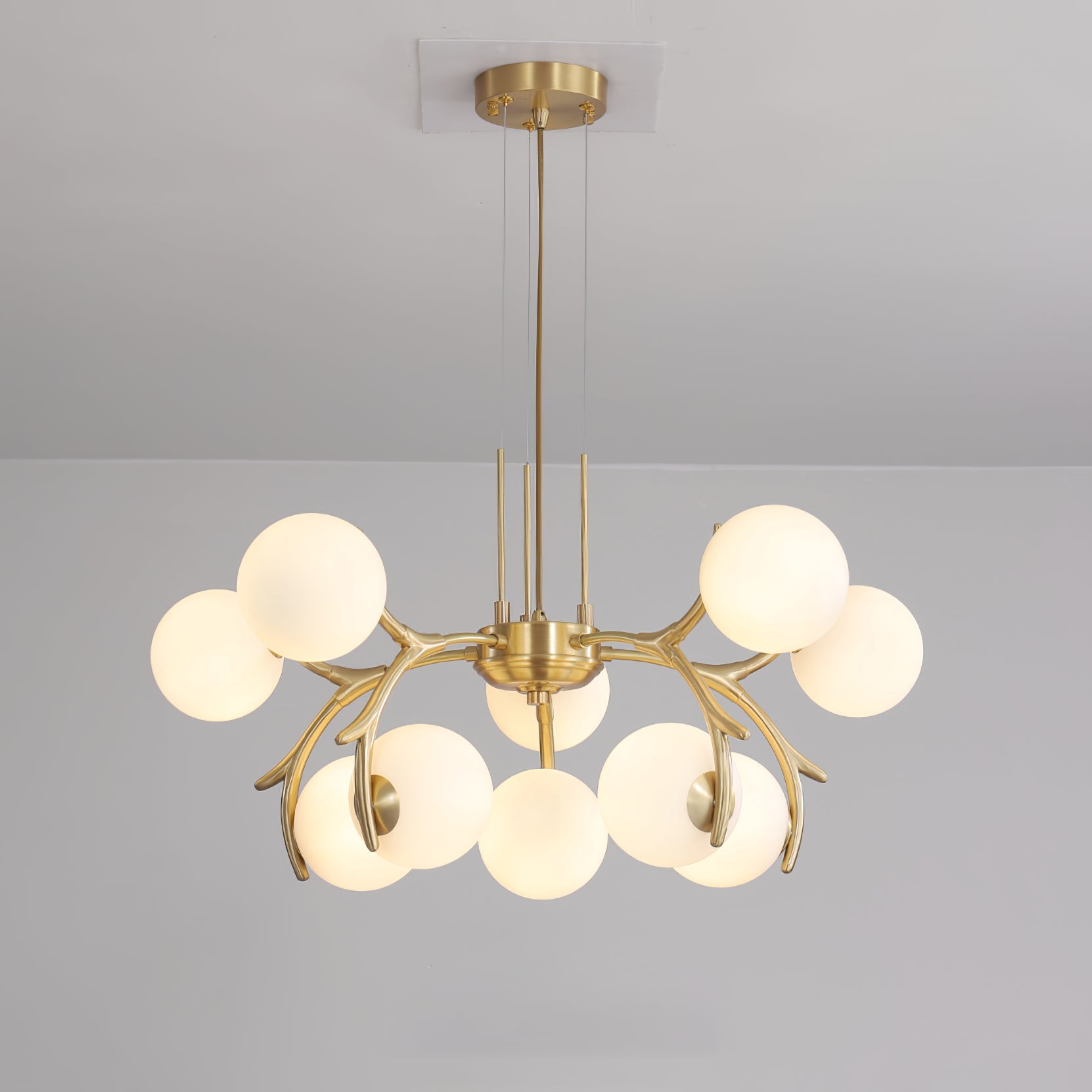 FENWICK CRYSTAL DRAPE CHANDELIER