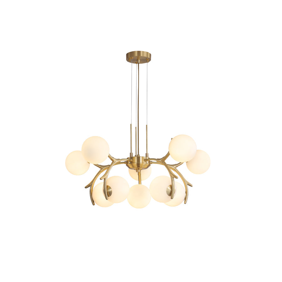 FENWICK CRYSTAL DRAPE CHANDELIER