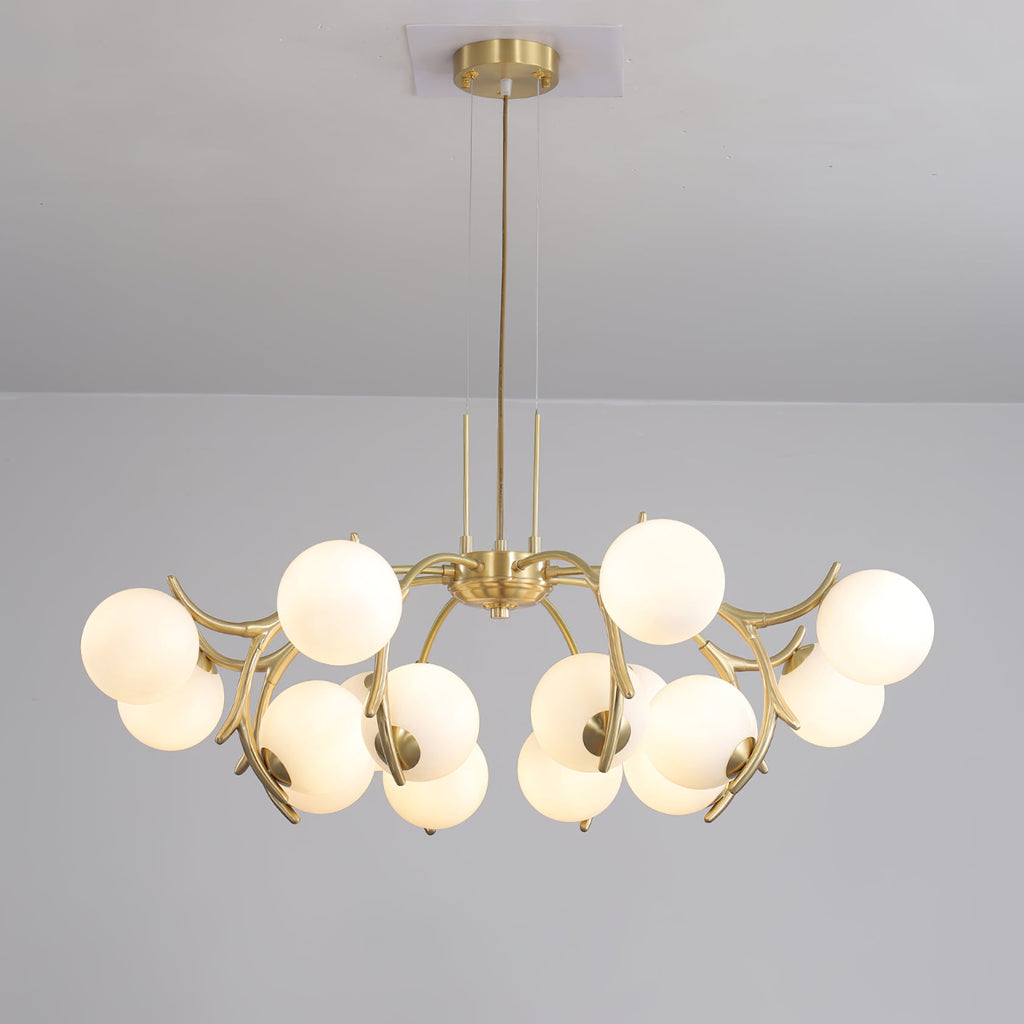 FENWICK CRYSTAL DRAPE CHANDELIER