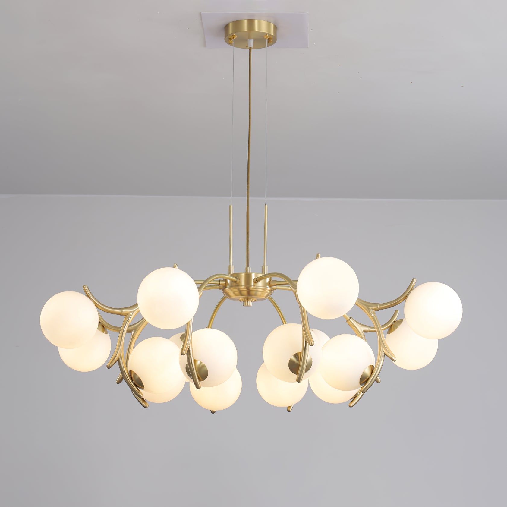 FENWICK CRYSTAL DRAPE CHANDELIER