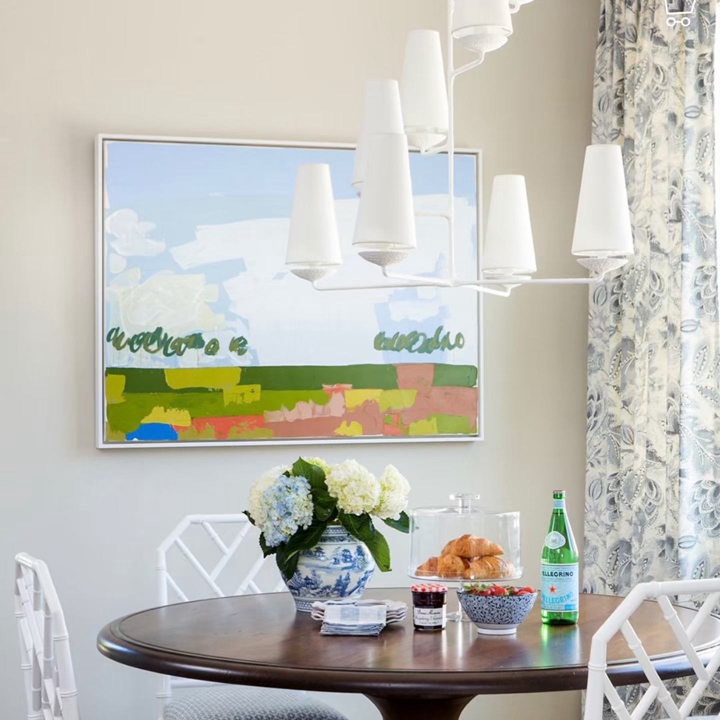 Fitzroy Crystal Cascade Chandelier