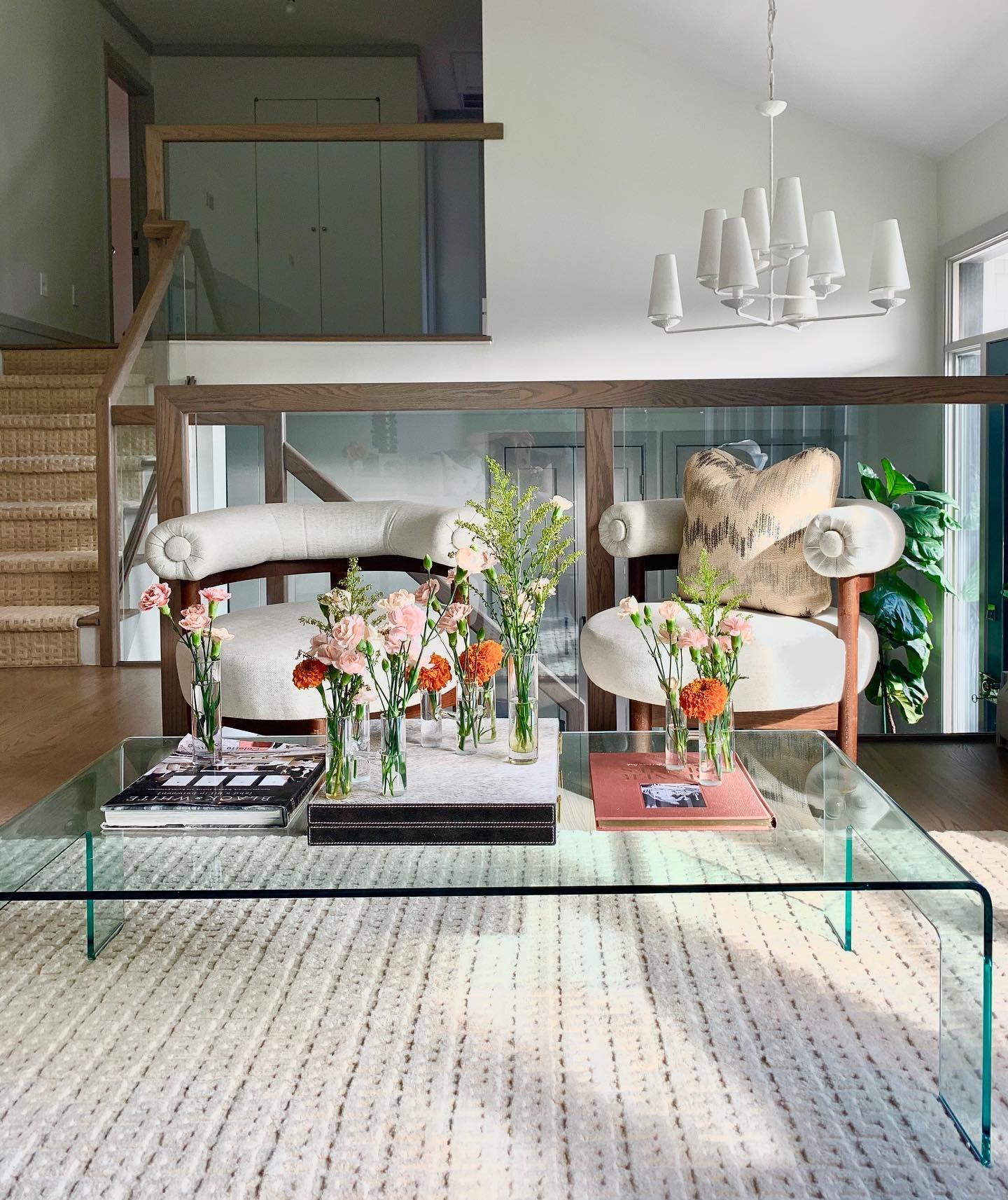 Fitzroy Crystal Cascade Chandelier