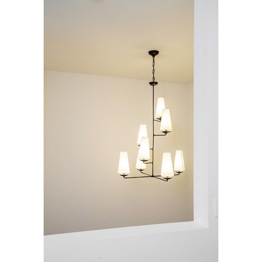 Fitzroy Crystal Cascade Chandelier