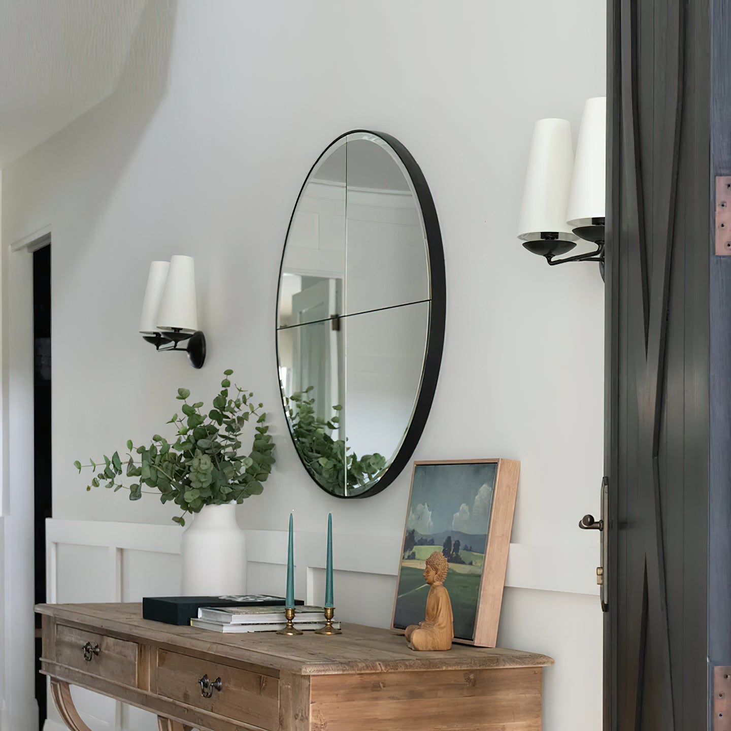 FENWICK VINTAGE BRASS WALL SCONCE