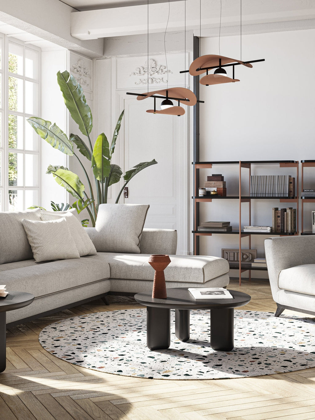 WINTHORPE FLORAL INSPIRATION HANGING LAMP