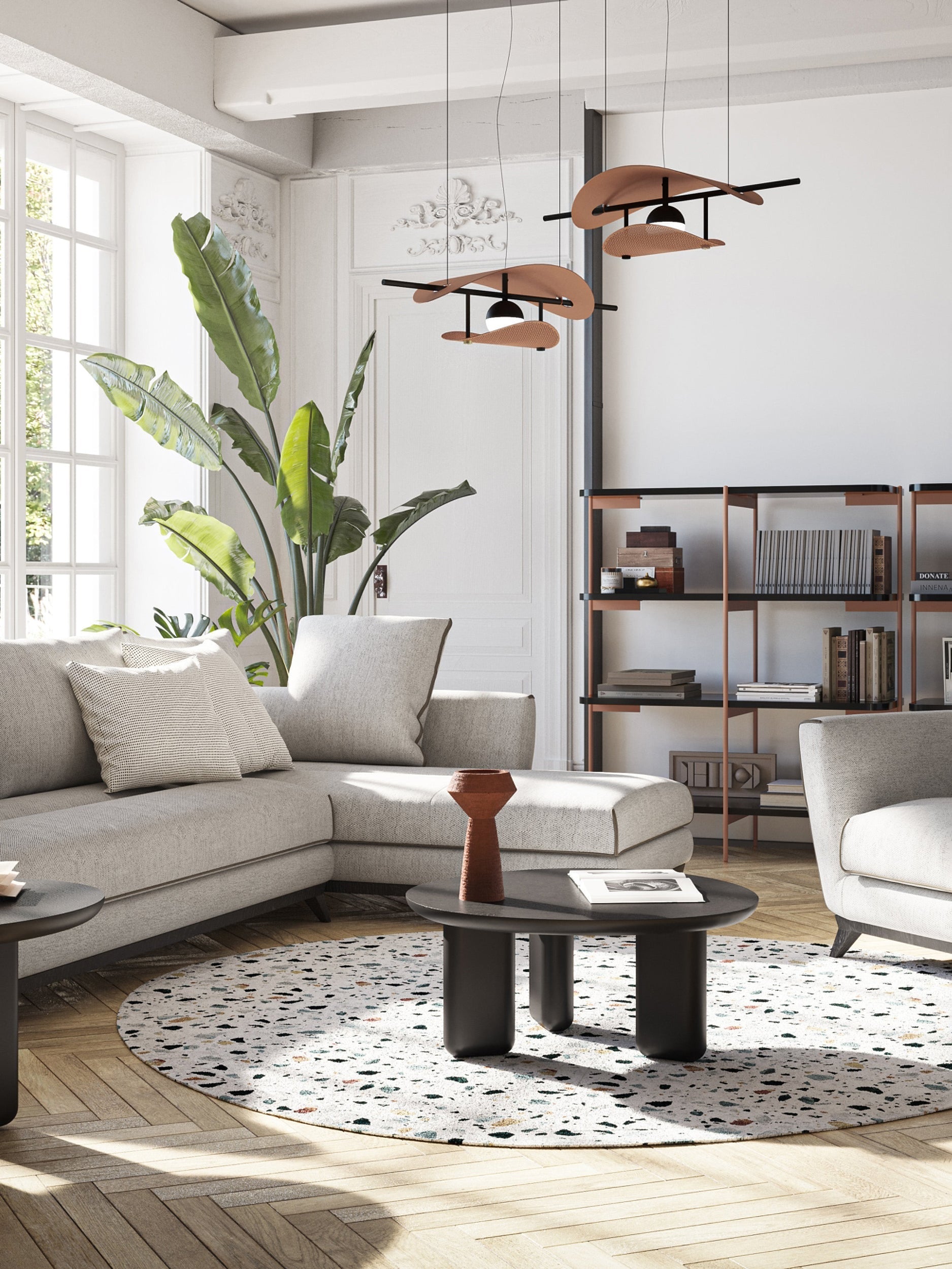 WINTHORPE FLORAL INSPIRATION HANGING LAMP