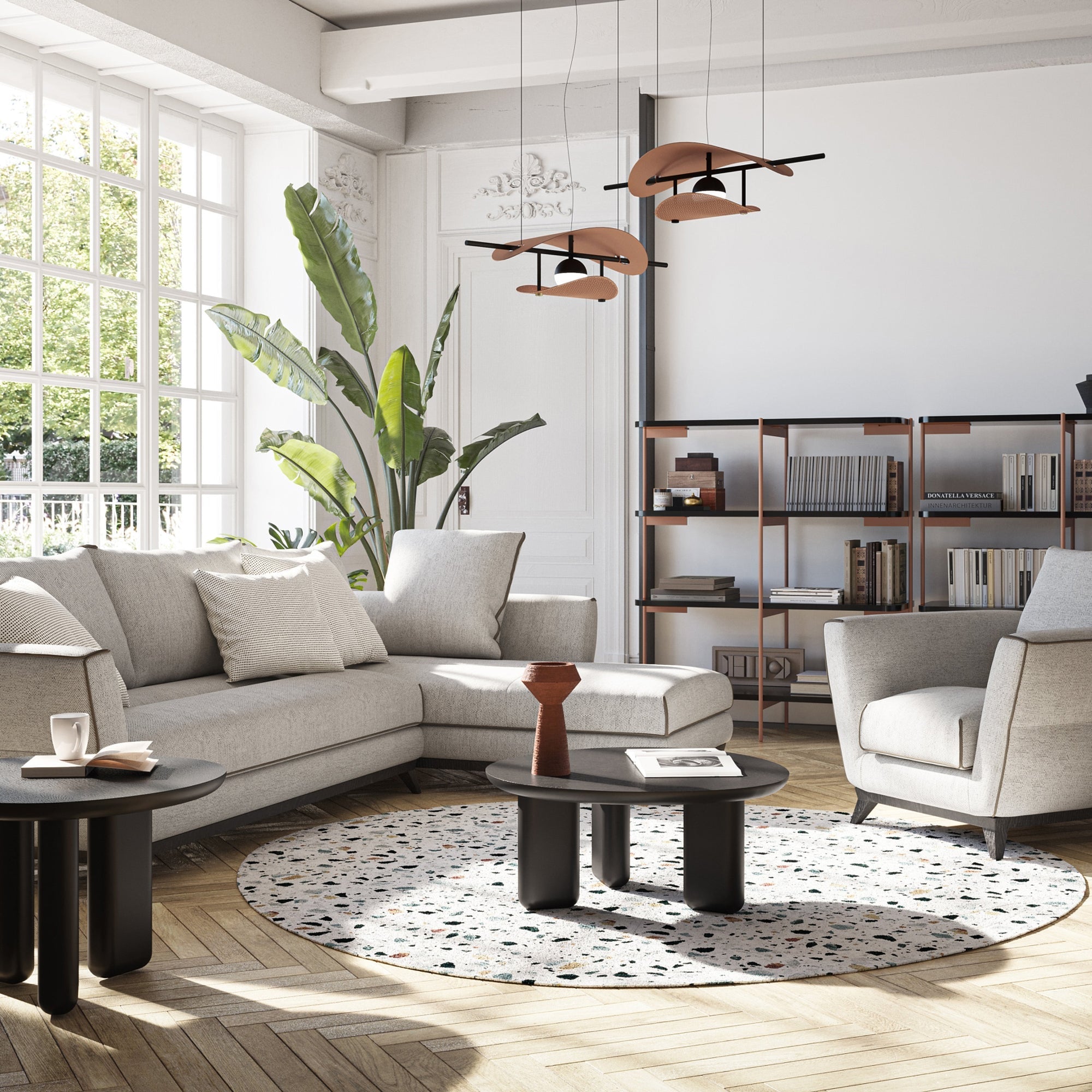 WINTHORPE FLORAL INSPIRATION HANGING LAMP