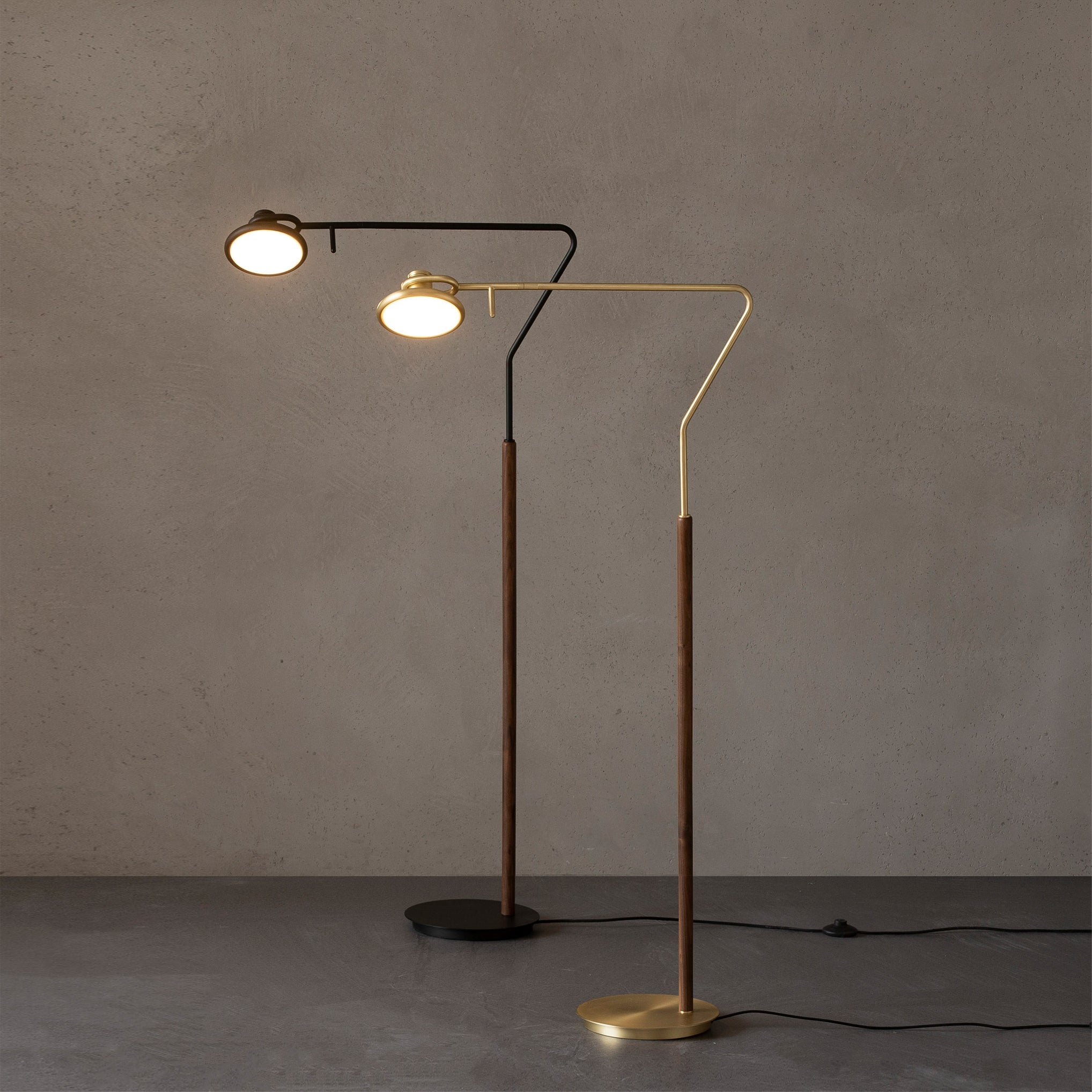 RAVENWOOD MID-CENTURY TALL FLOOR LAMP