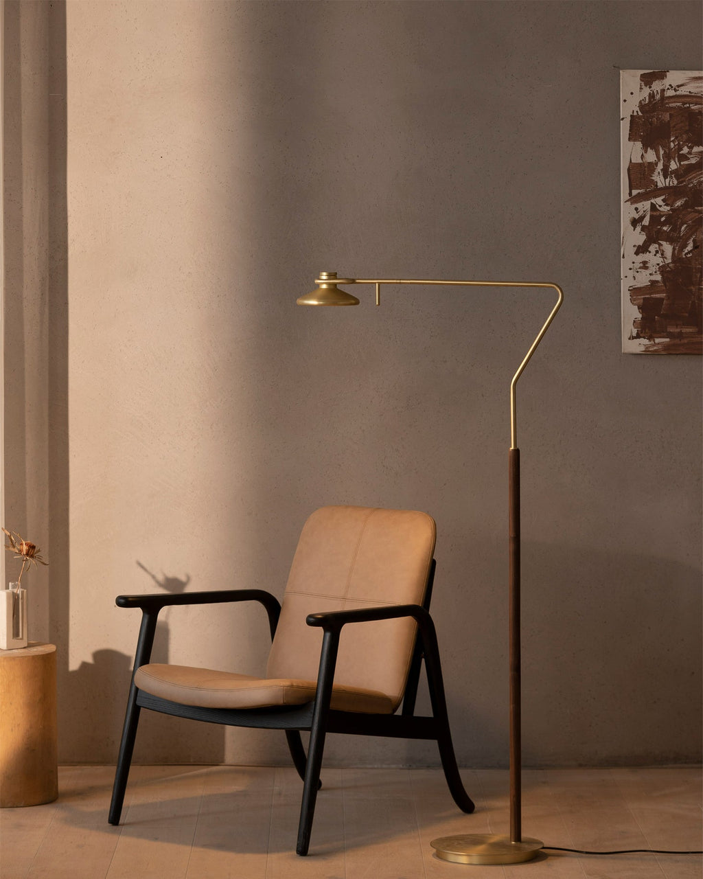 RAVENWOOD MID-CENTURY TALL FLOOR LAMP