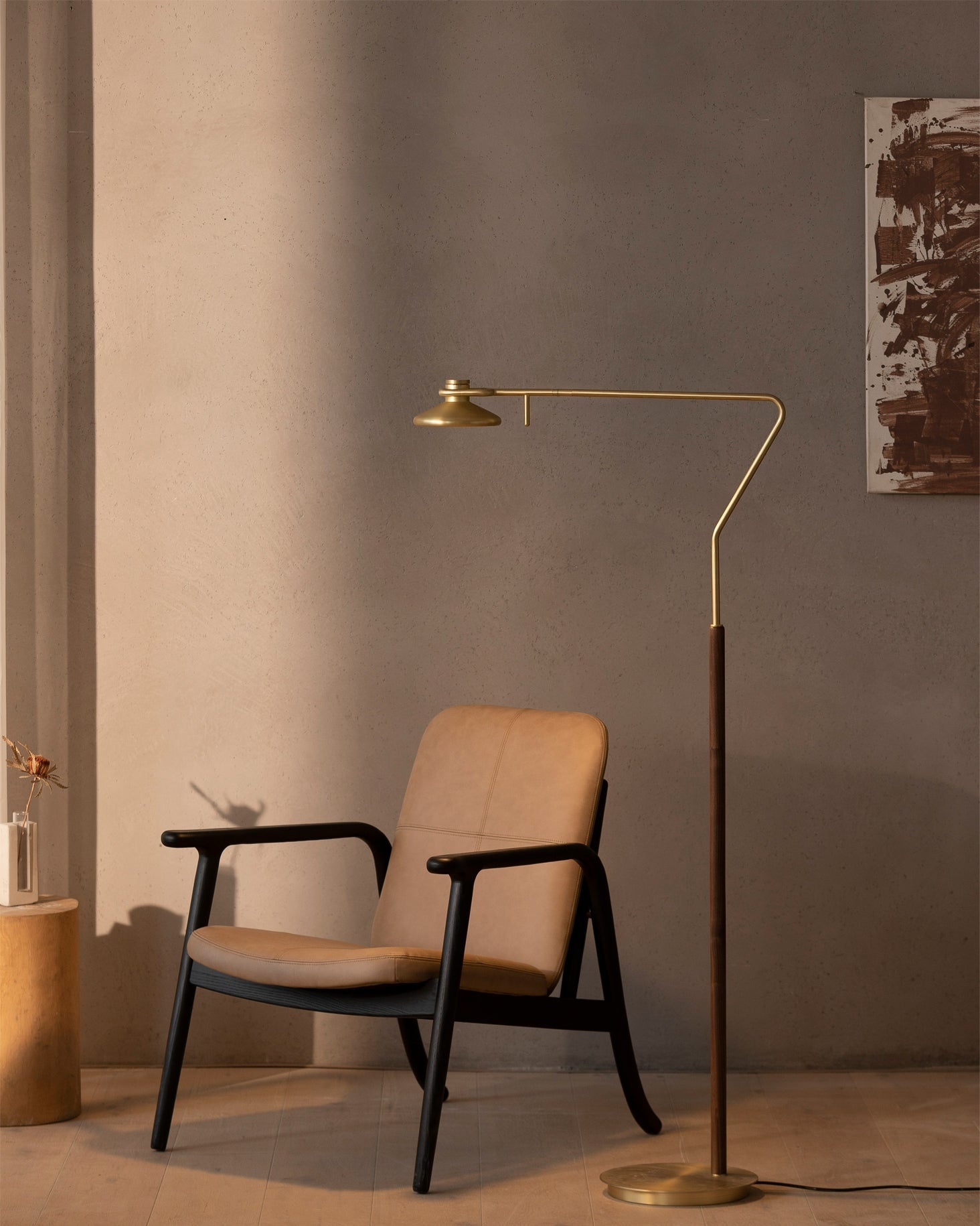RAVENWOOD MID-CENTURY TALL FLOOR LAMP