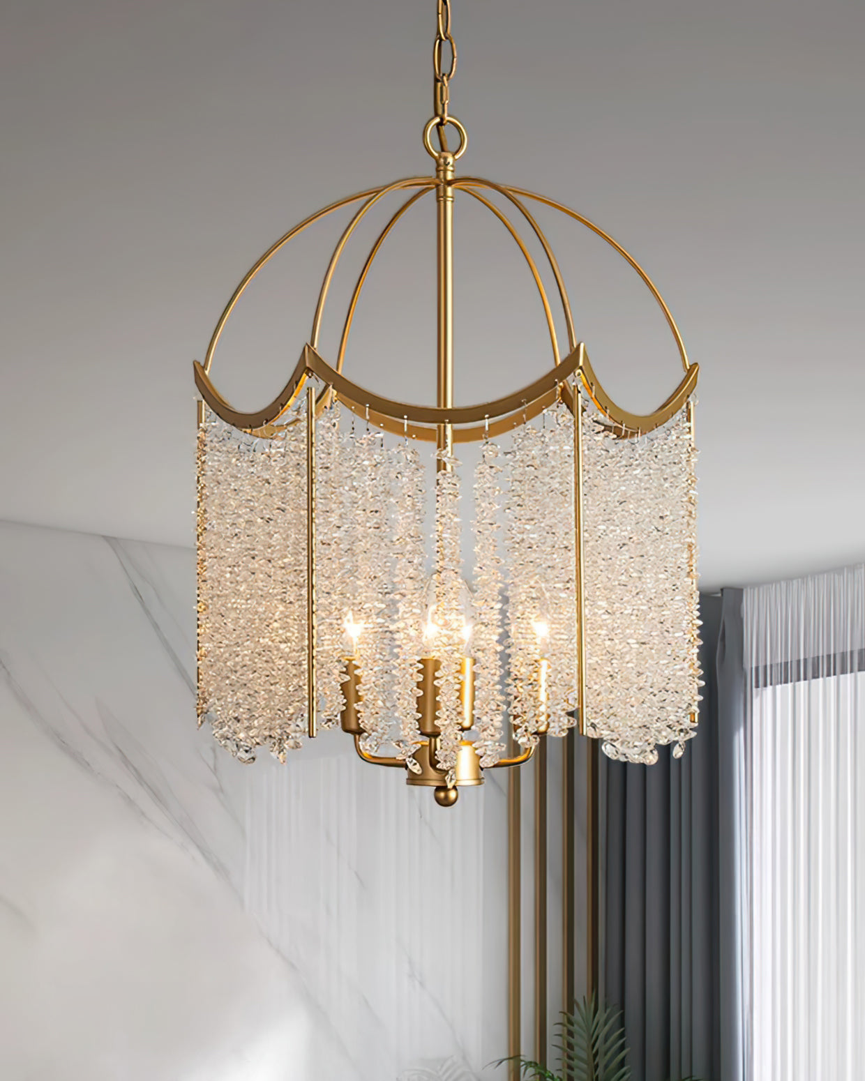 RAVENWOOD CRYSTAL GLEAM CHANDELIER