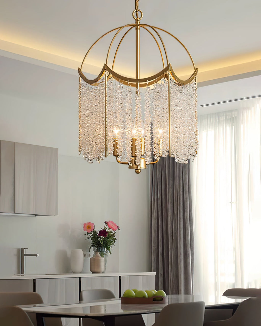 RAVENWOOD CRYSTAL GLEAM CHANDELIER