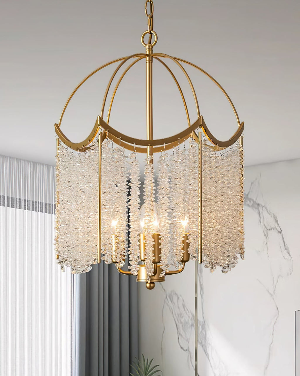 RAVENWOOD CRYSTAL GLEAM CHANDELIER