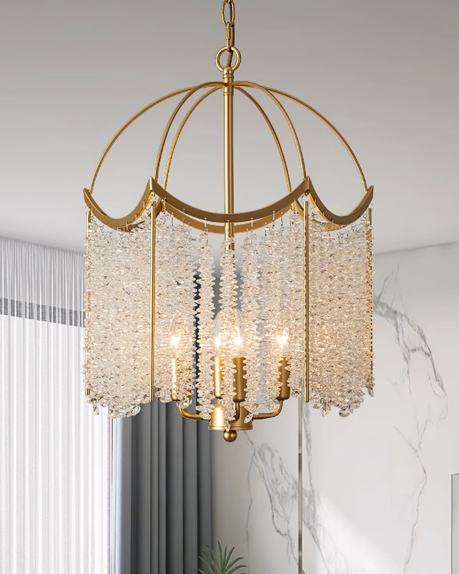 RAVENWOOD CRYSTAL GLEAM CHANDELIER