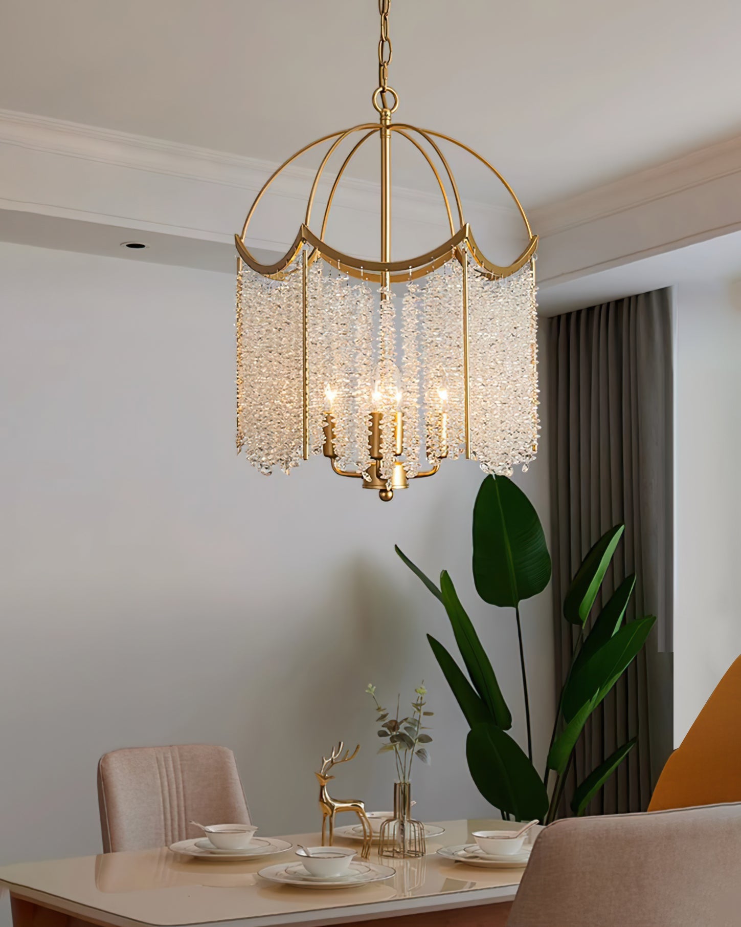 RAVENWOOD CRYSTAL GLEAM CHANDELIER