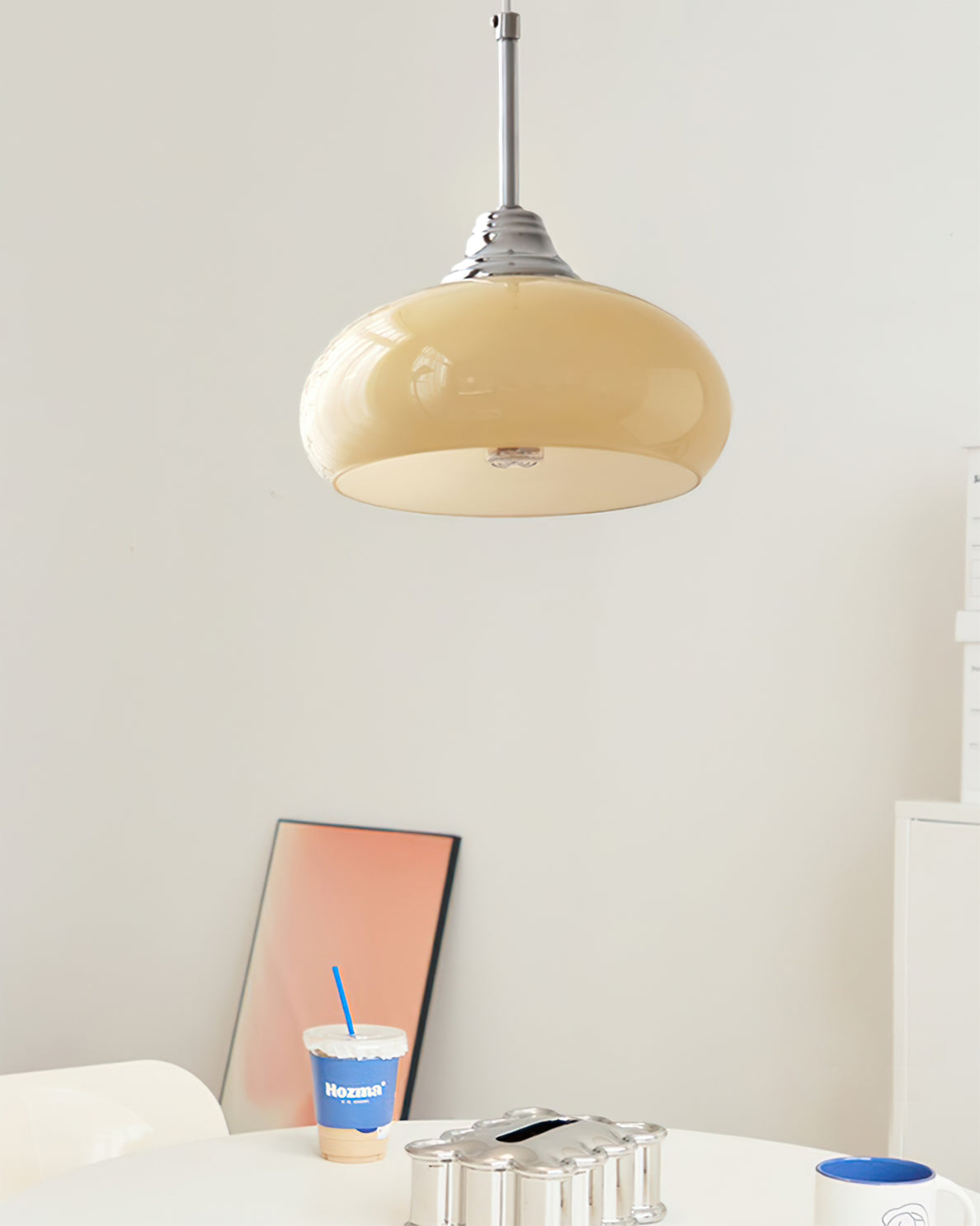 RAVENHILL IVORY BELL HANGING LANTERN
