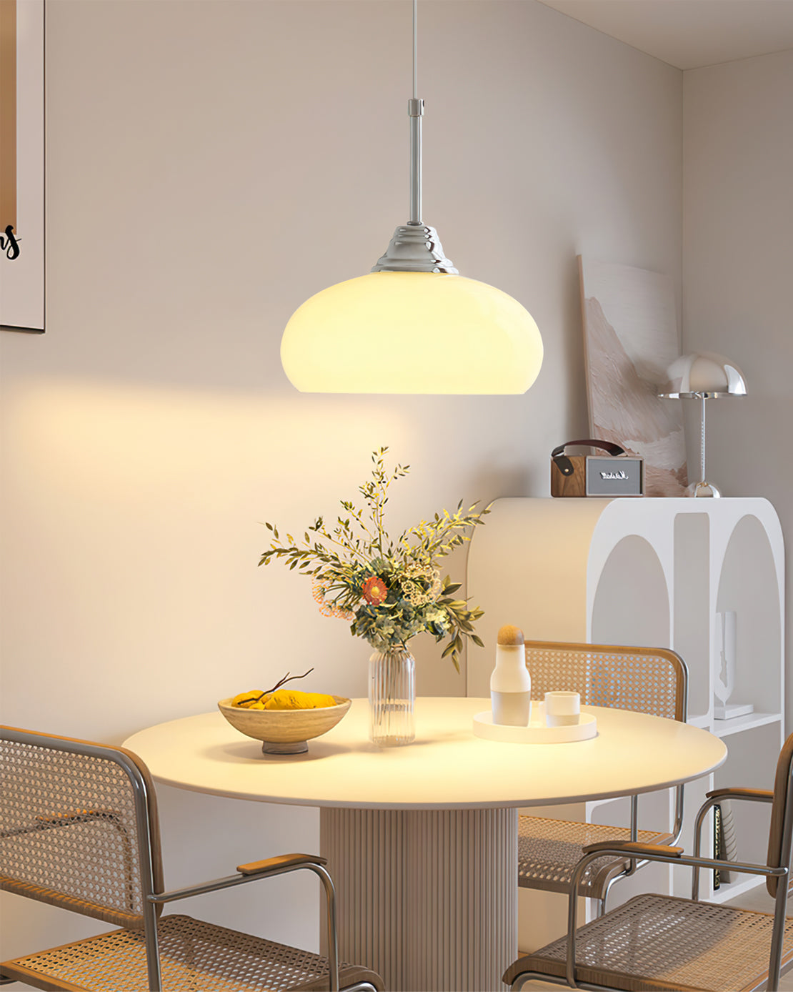 RAVENHILL IVORY BELL HANGING LANTERN