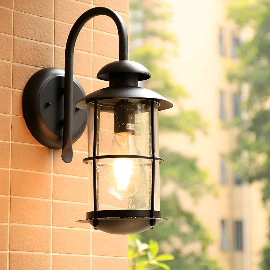 WHITBY GLASS RAINBOW LED WALL SCONCE