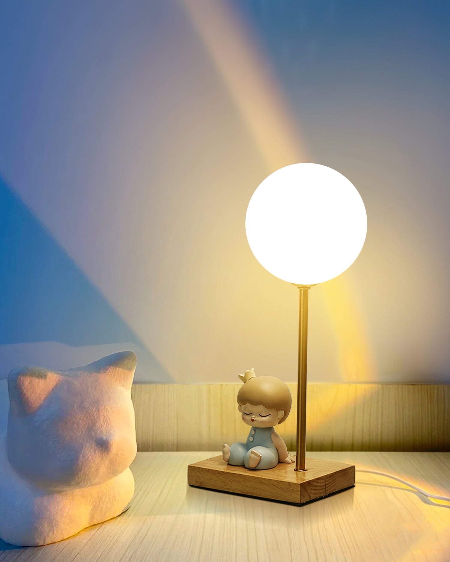 LUNAR LUMINAIRE ORB TABLE LIGHT
