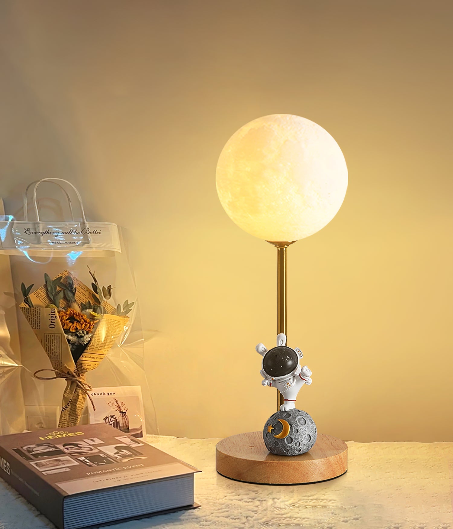 LUNAR LUMINAIRE ORB TABLE LIGHT