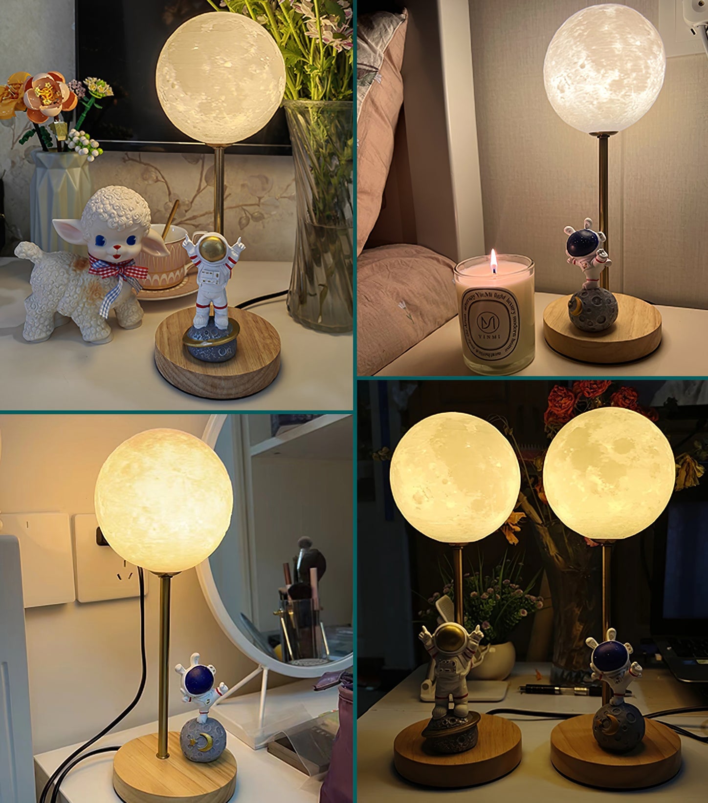 LUNAR LUMINAIRE ORB TABLE LIGHT