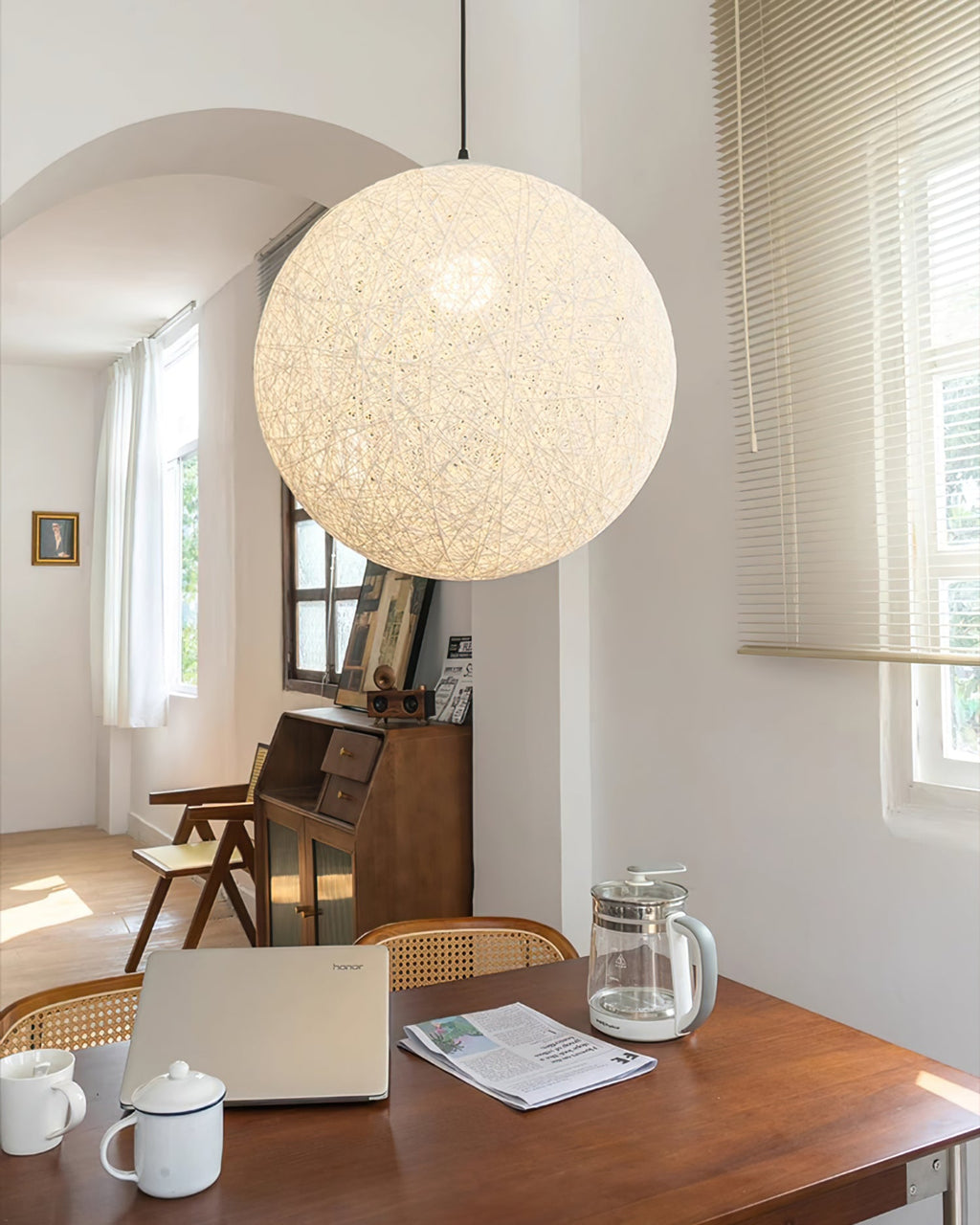 FENWICK GLOWING ORB HANGING LAMP