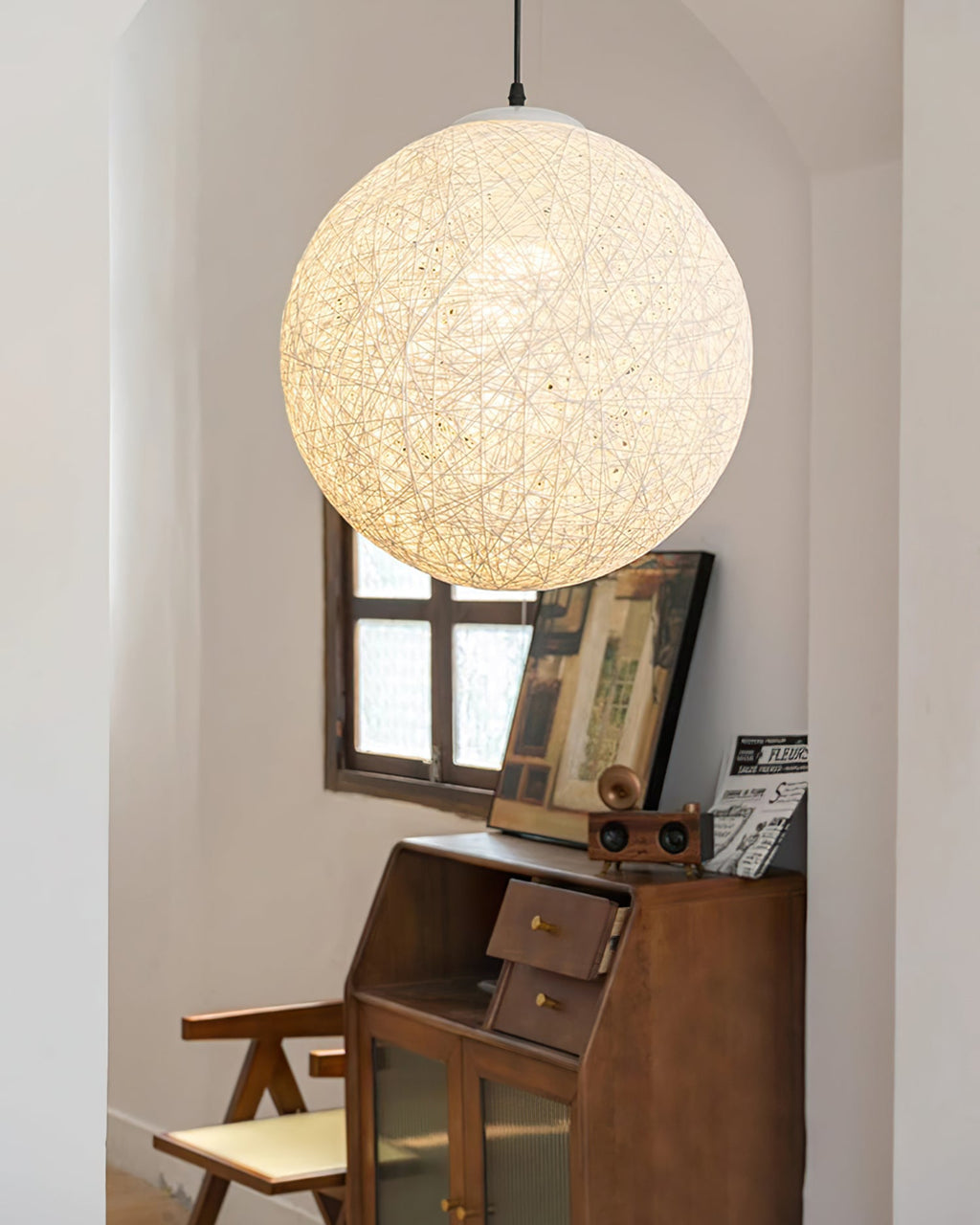 FENWICK GLOWING ORB HANGING LAMP