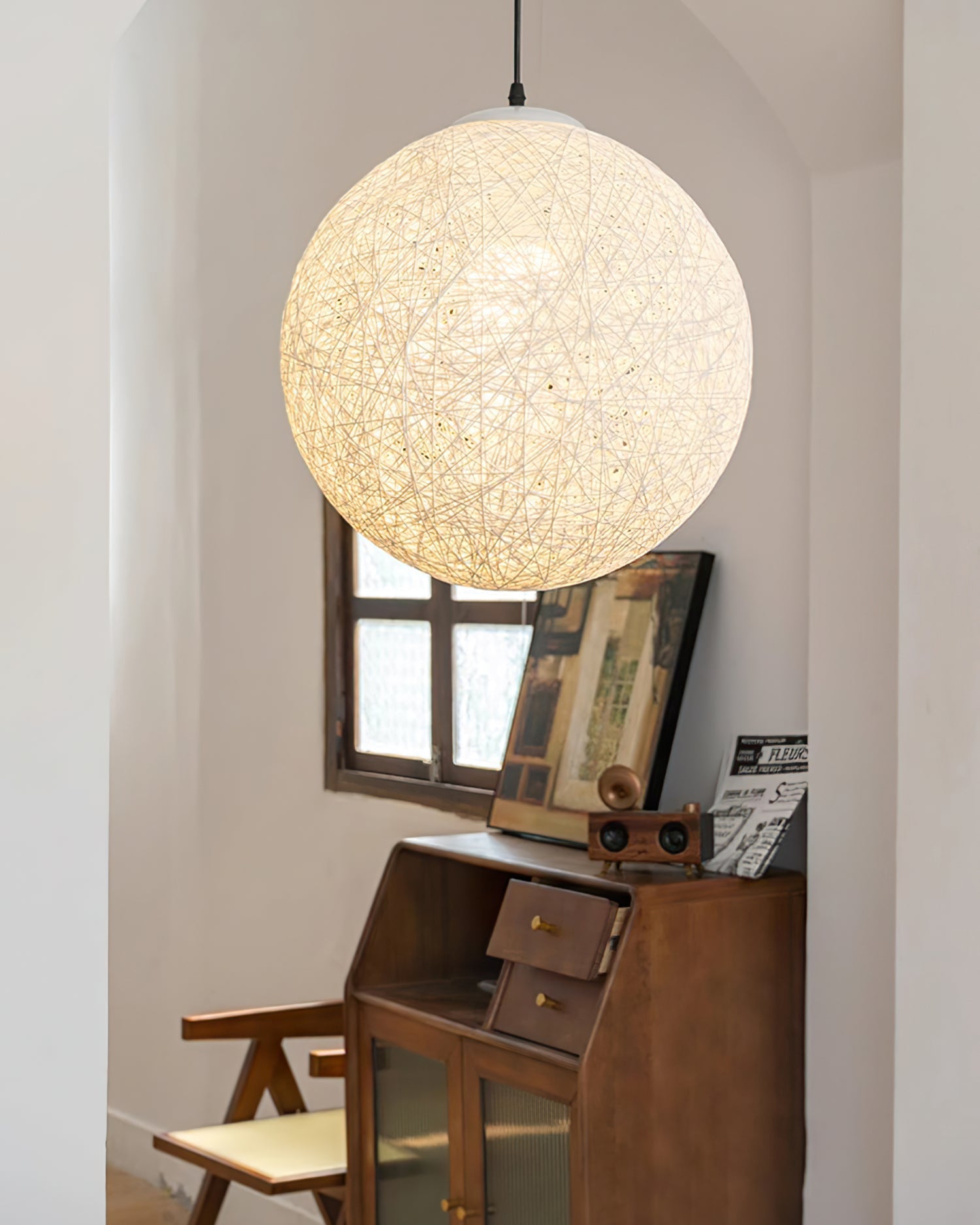 FENWICK GLOWING ORB HANGING LAMP
