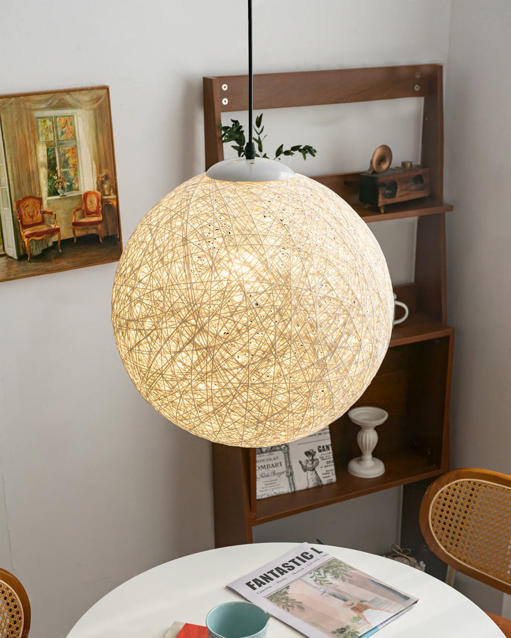 FENWICK GLOWING ORB HANGING LAMP