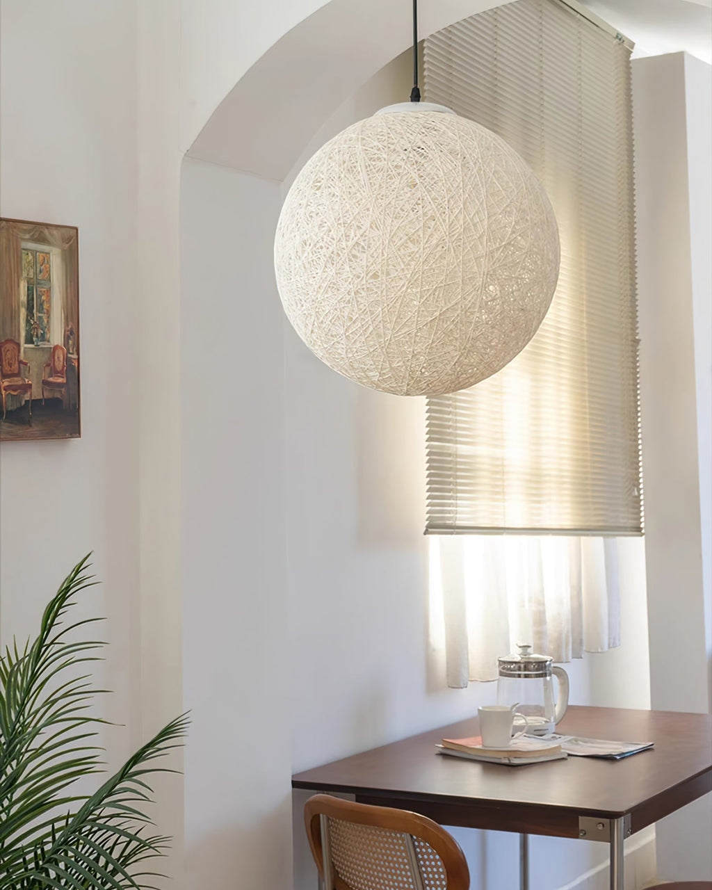 FENWICK GLOWING ORB HANGING LAMP