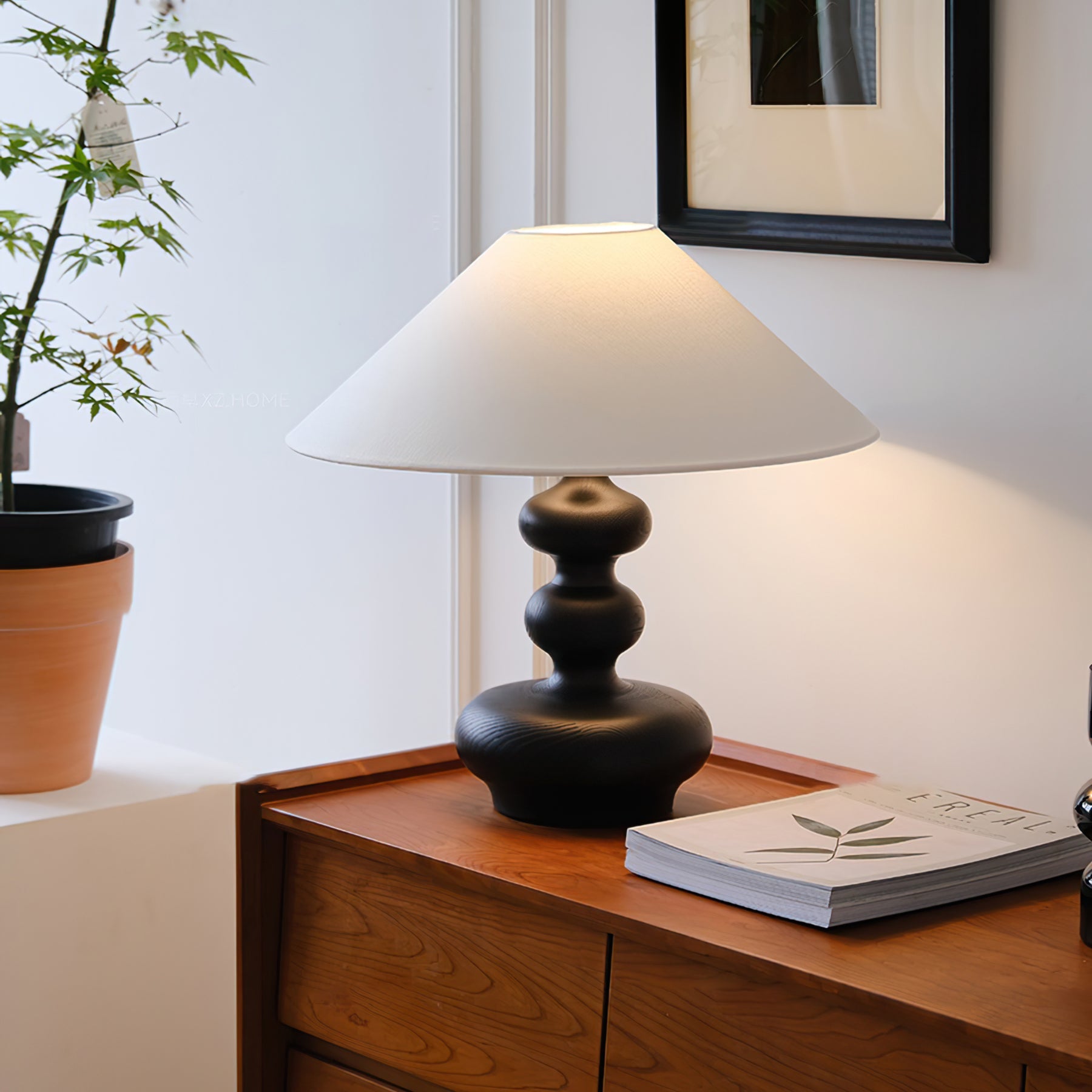 FENWICK HARBOR STONE TABLE LANTERN