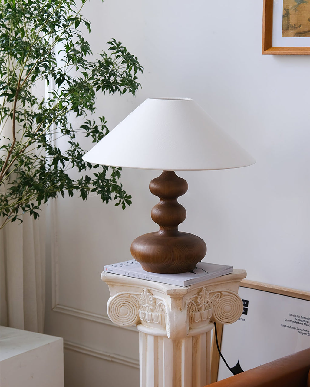 FENWICK HARBOR STONE TABLE LANTERN