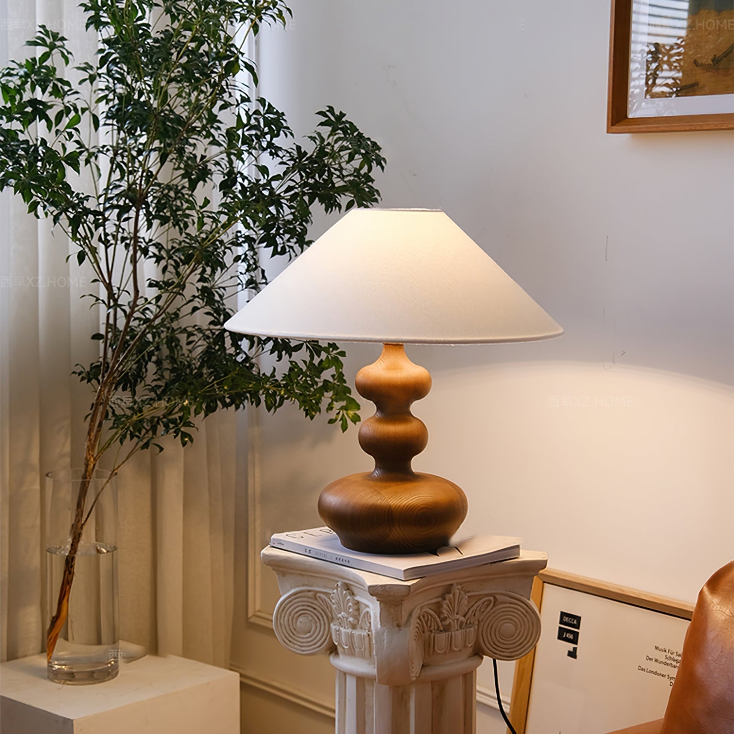 FENWICK HARBOR STONE TABLE LANTERN