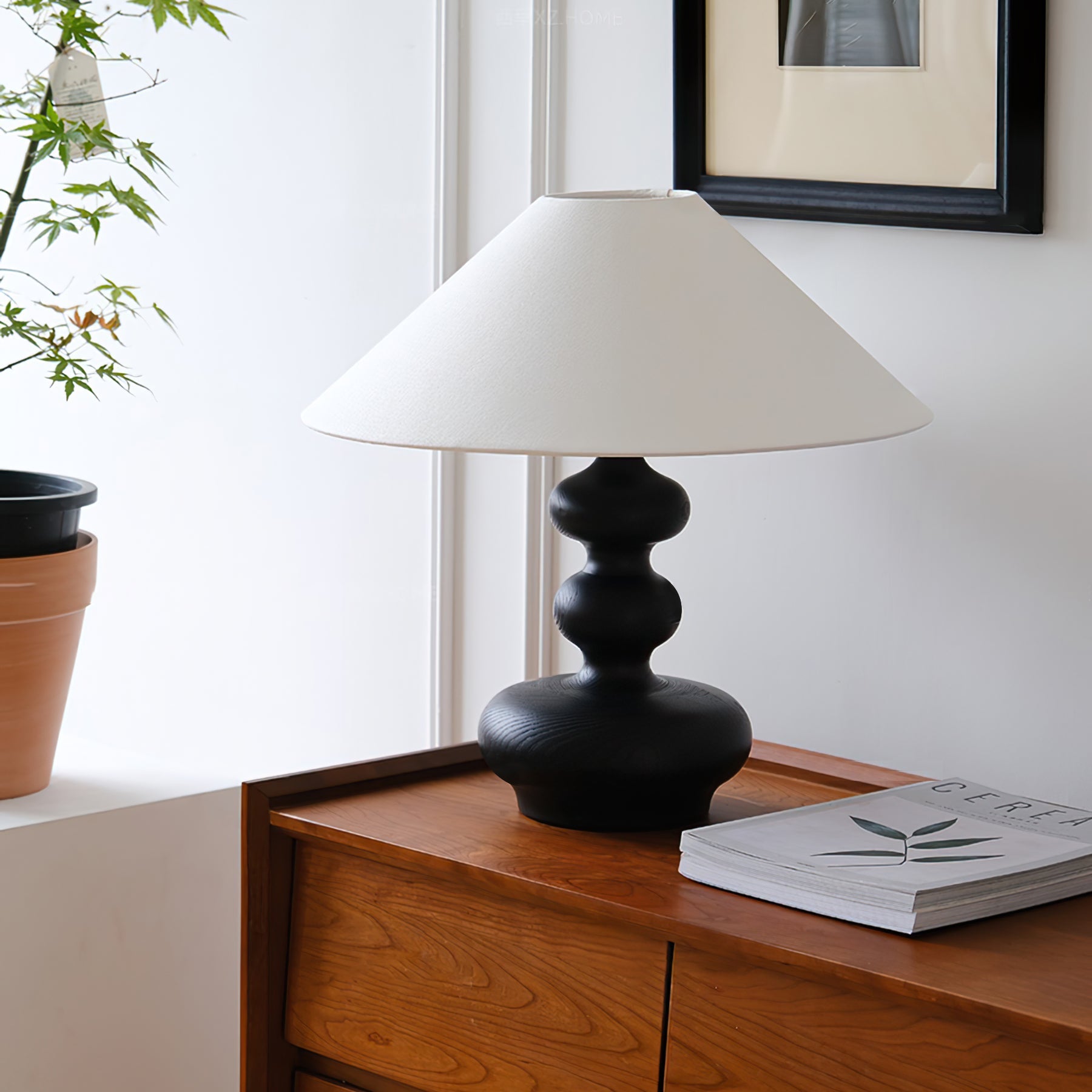FENWICK HARBOR STONE TABLE LANTERN