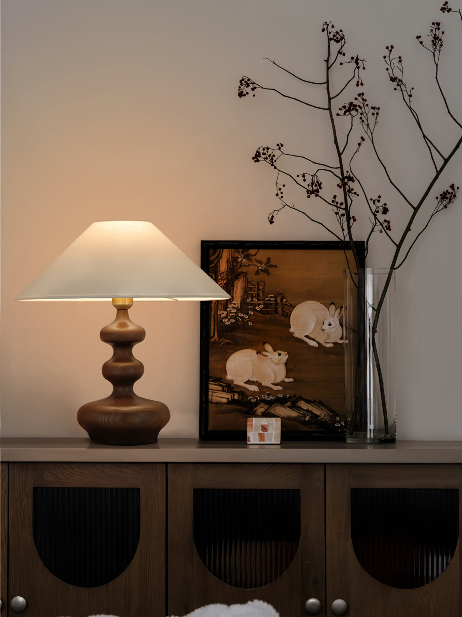 FENWICK HARBOR STONE TABLE LANTERN