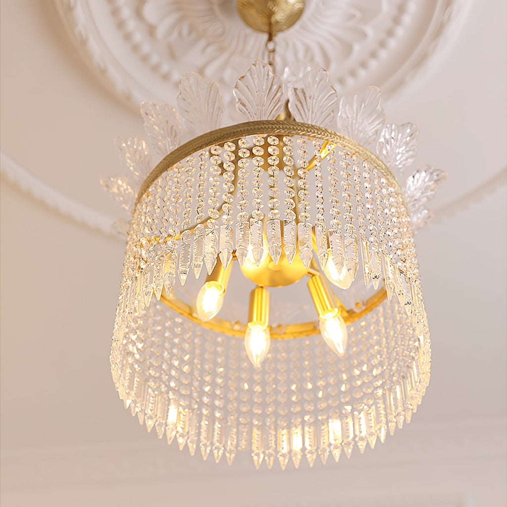 FENWICK LACE TRIMMED CEILING LIGHT