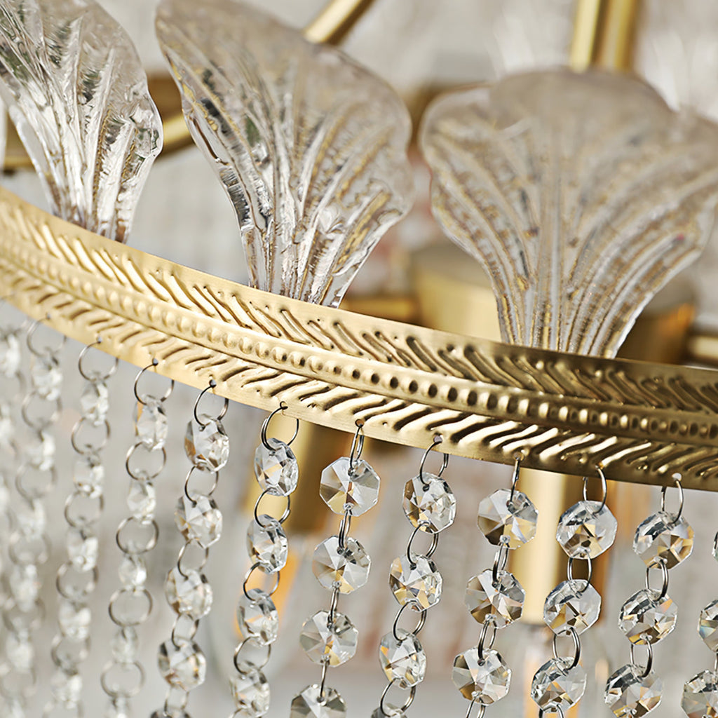 FENWICK LACE TRIMMED CEILING LIGHT