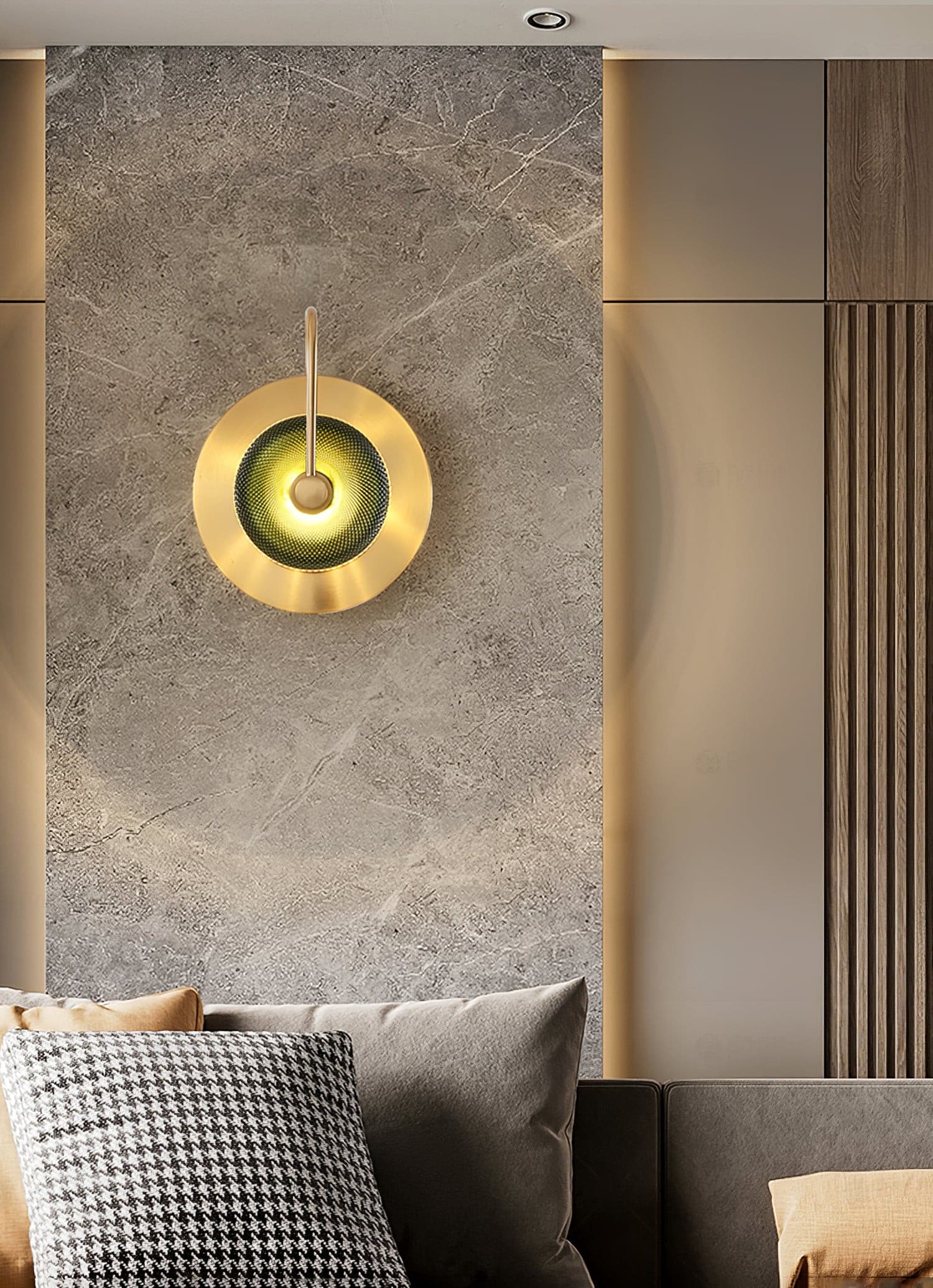 ALDERSON CRYSTAL EMBELLISHED WALL SCONCE