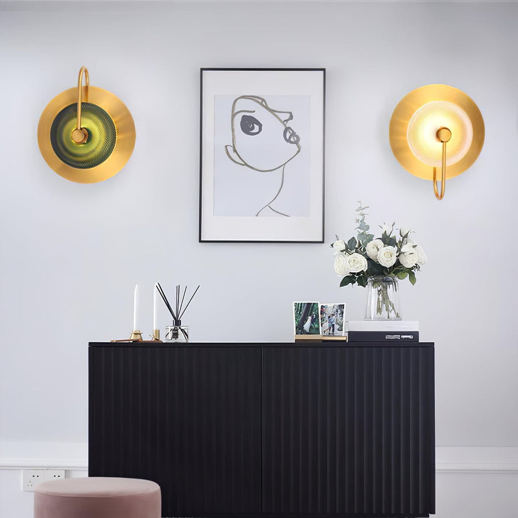 ALDERSON CRYSTAL EMBELLISHED WALL SCONCE
