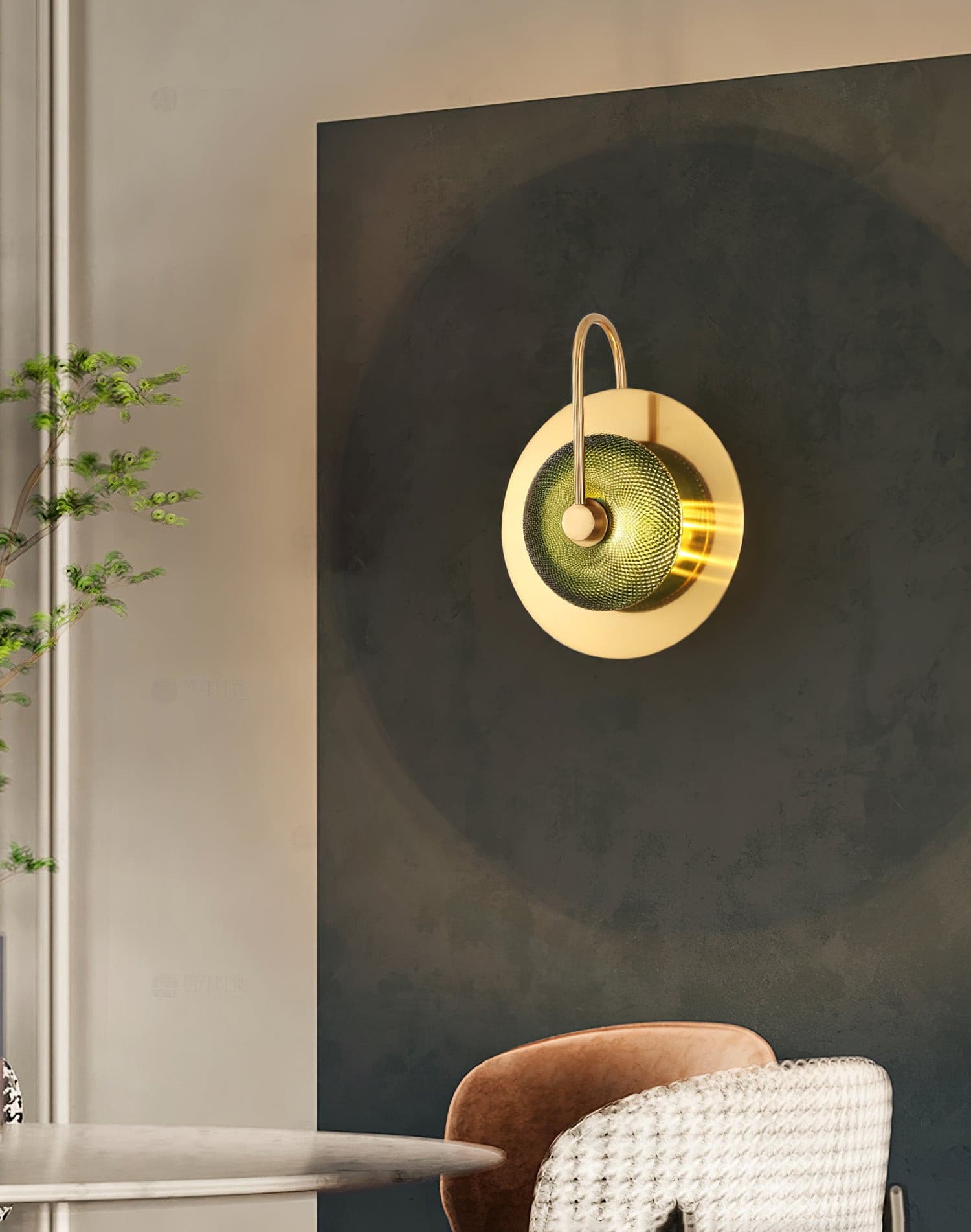 ALDERSON CRYSTAL EMBELLISHED WALL SCONCE