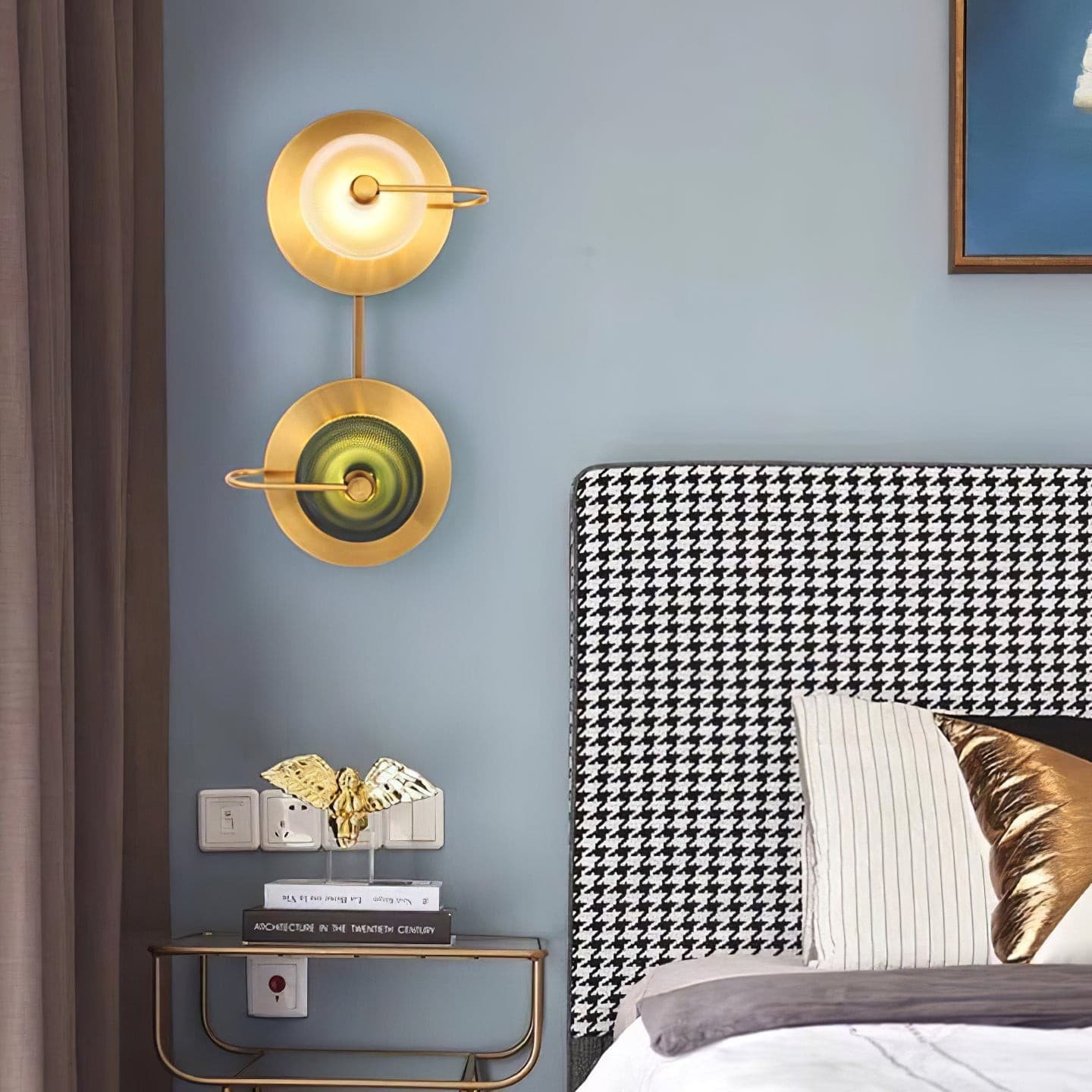 ALDERSON CRYSTAL EMBELLISHED WALL SCONCE