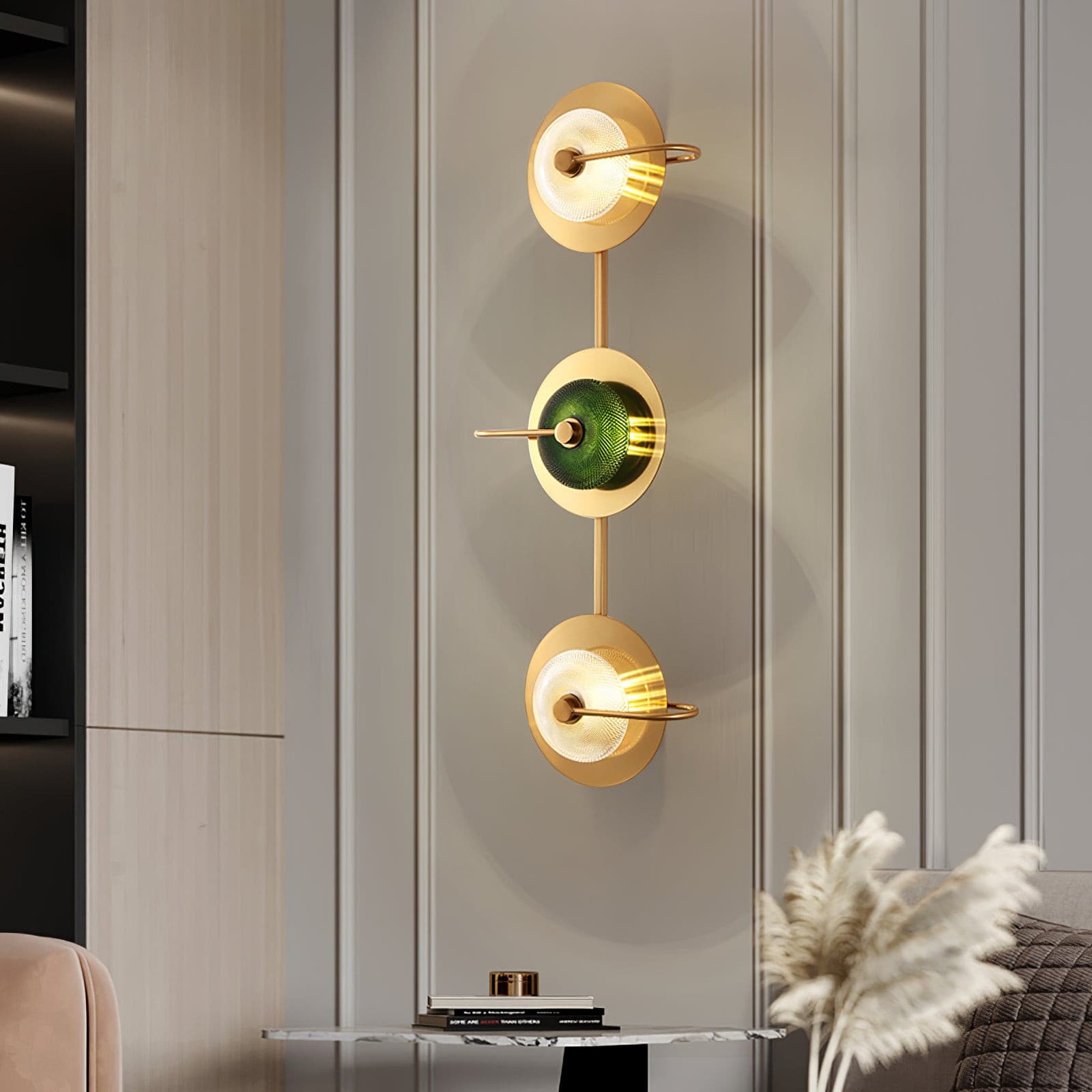 ALDERSON CRYSTAL EMBELLISHED WALL SCONCE