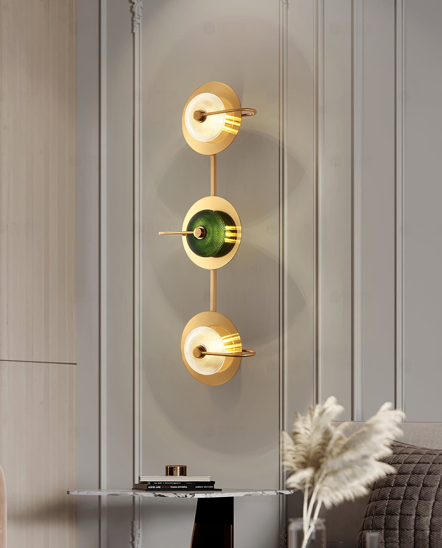 ALDERSON CRYSTAL EMBELLISHED WALL SCONCE